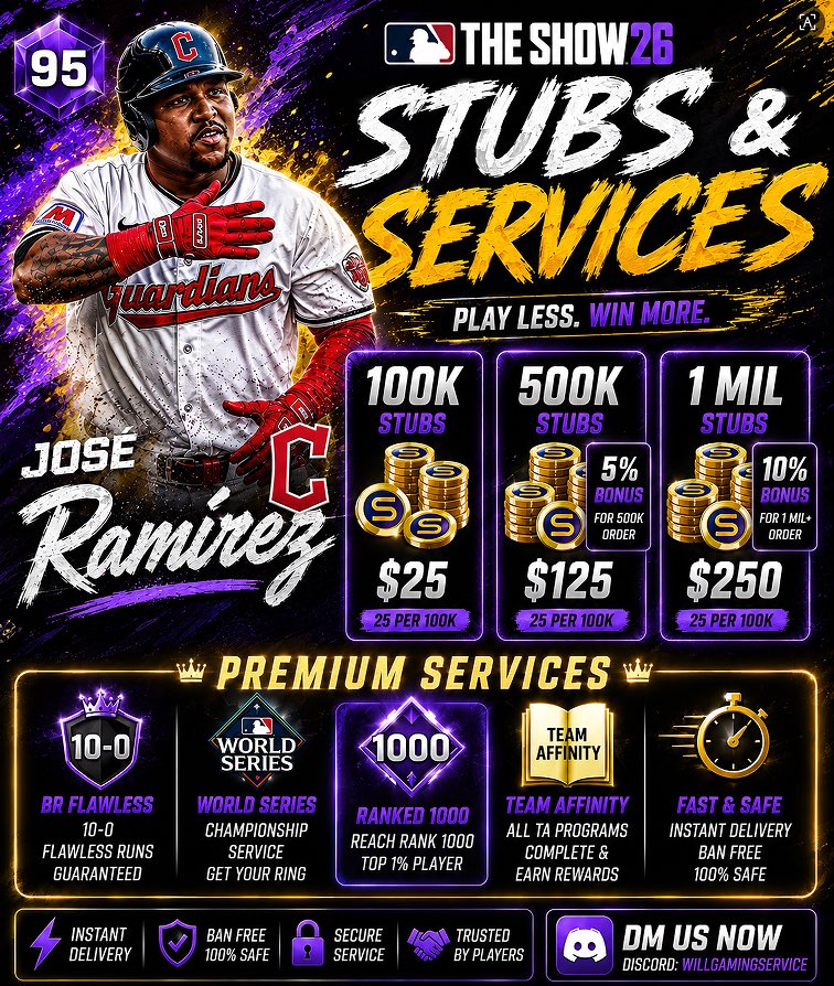 WillBotLobby's tweet photo. ⚡ Skip the grind and focus on winning.

🏆 BR Flawless
💍 World Series
💎 Ranked 1000
📘 Team Affinity

Trusted by players every season.

📩 DM now
💬 https://t.co/Ndd31GojcP

#MLBTheShow26 #DiamondDynasty https://t.co/dFtQgwVpTn