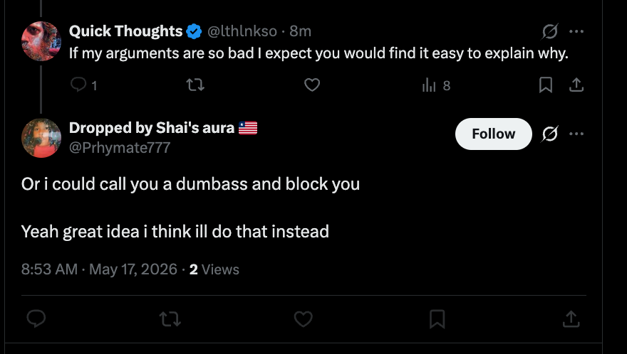 Quick Thoughts tweet media