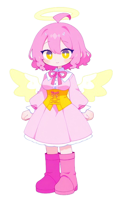 Razorice_ai's tweet photo. (All images I post are to be added in a videogame I'm making) Chibi sprite + gacha illustration image of Angela #aiart #ai #oc #originalcharacter #gamedev https://t.co/ARSJzV7ZHX