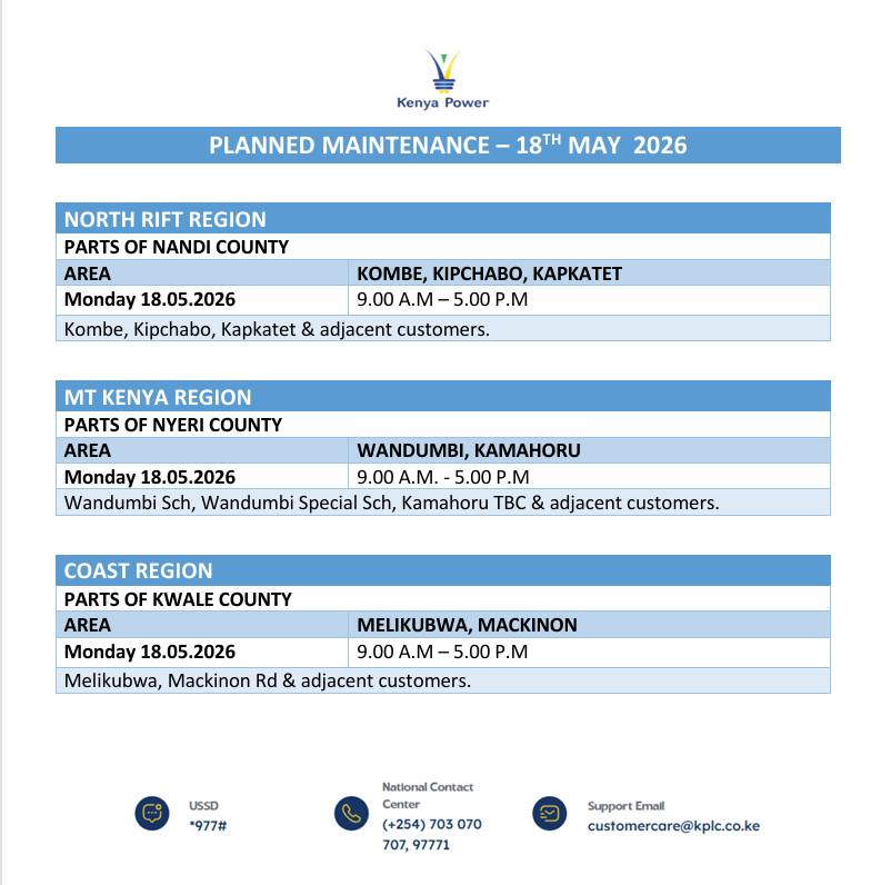 Kenya Power tweet media