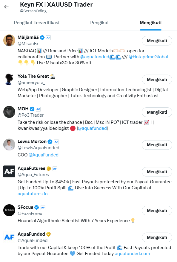SersanOding's tweet photo. @FazaForex @AquaFunded @Aqua_Futures @LewisAquaFunded @Po3_Trader_ @ameeryola_ @MisauFx 🎁 AquaFunded 3x 10k Giveaway Entry 🎁

All required follows done✅ 
Discord joined ✅  
Like &amp; Retweet done ✅  

Tag 3 traders:  
@Kuncupin  @wagmiee @Asp_iux   

Hoping to win the Instant Account No Challenge 🔥  

#AquaFundedGiveaway https://t.co/tt7LQAvTUk