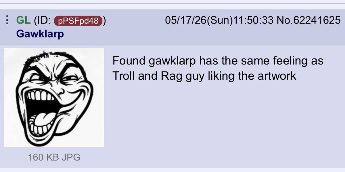 GAWKLARP tweet media
