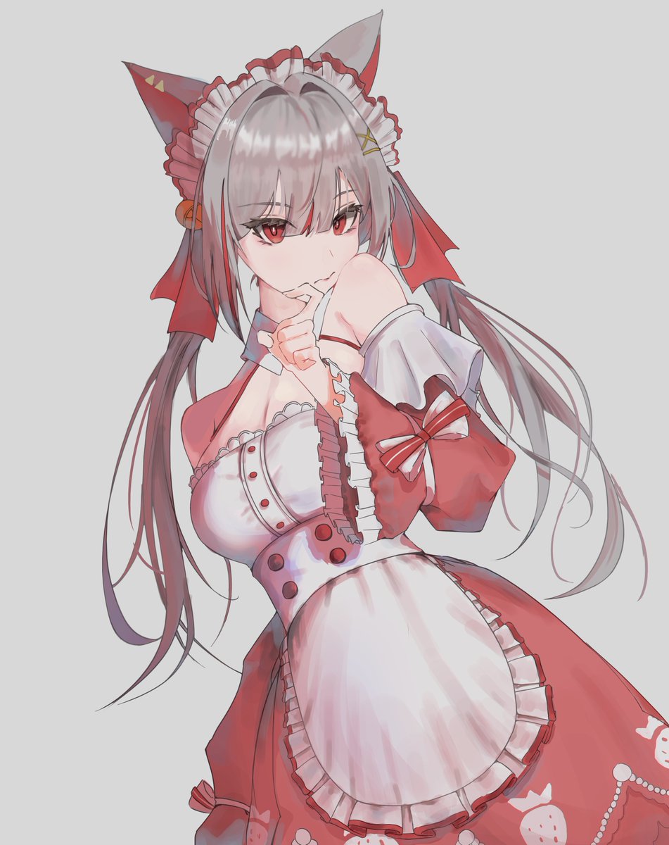 jungyeee_0529's tweet photo. 메이드🐱 #shiroart https://t.co/kLwdmFWPlz