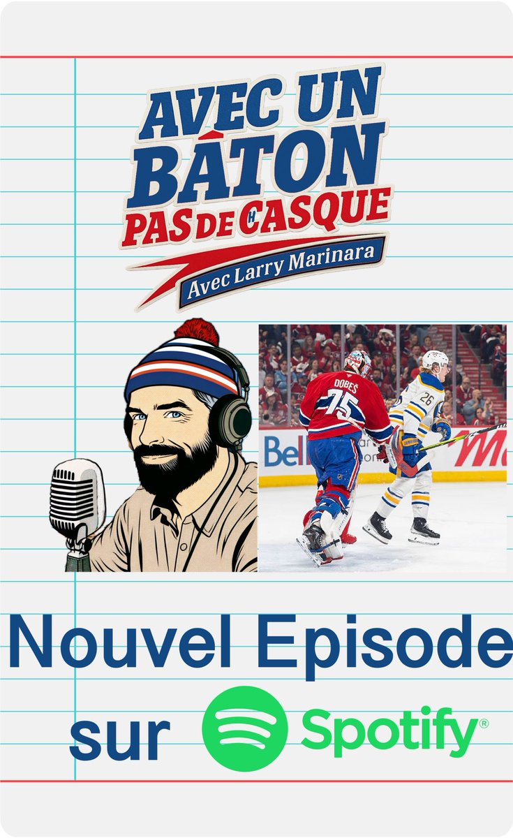 LarryMarinara's tweet photo. Nouvel épisode disponible!

https://t.co/3BbLVPdCxt https://t.co/kj78AydIJg