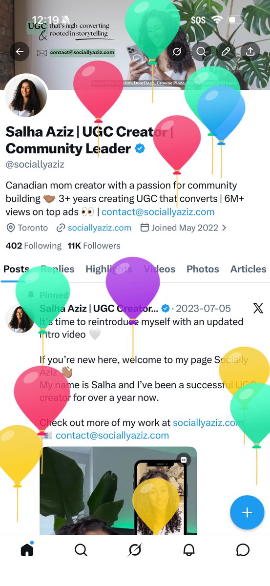 Salha Aziz | UGC Creator | Community Leader tweet media