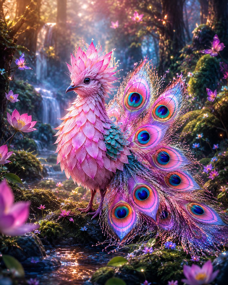 Kritichandel2's tweet photo. Fairy Wings ✨🦚🌸🪷
#MagicalForest #FantasyBird #DreamyArt #FairyVibes #EnchantedBeauty #NatureMagic https://t.co/wkO9eD22Zn