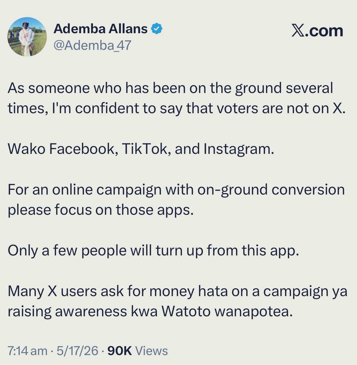 Cornelius K. Ronoh tweet media
