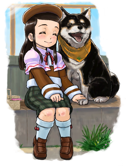 「アイコンの」|にわげんじのイラスト