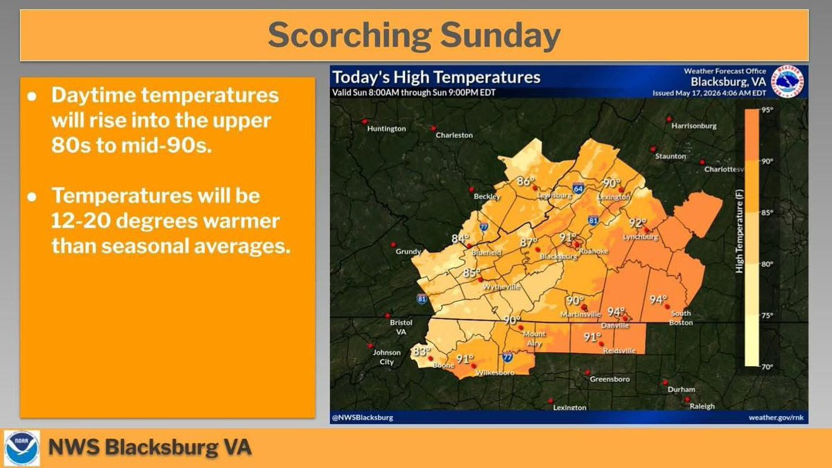 Virginia Department of Emergency Management tweet media