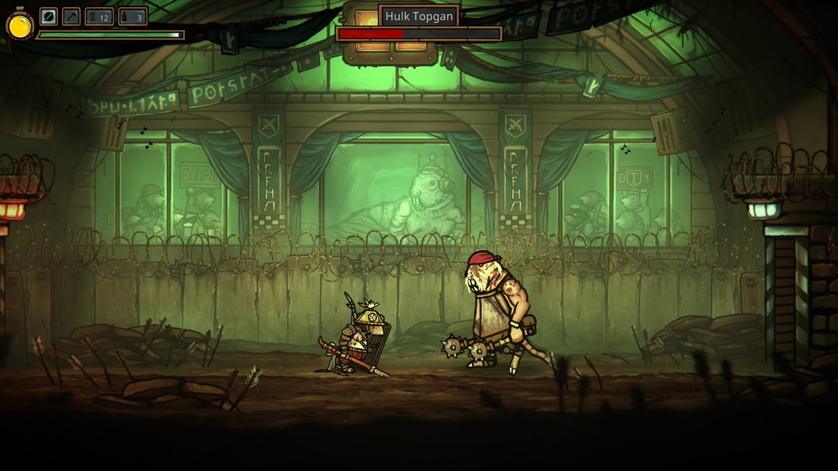 MugreSix6Six's tweet photo. Platino #401 🏆: #TailsOfIron 🐀⚔️✨

¡Es una barbaridad de juego! Jefazos de 10, buenos guiños a celebridades y una ambientación oscura de cuento medieval que le sienta increíble, donde poco a poco se van introduciendo elementos más "modernos" que rompen la fantasía clásica y le dan un toque único.

Dadle sin pensarlo, ¡yo voy de cabeza a por el 2! 🤪

@OddBugStudio @PlayStationES #PS5Share