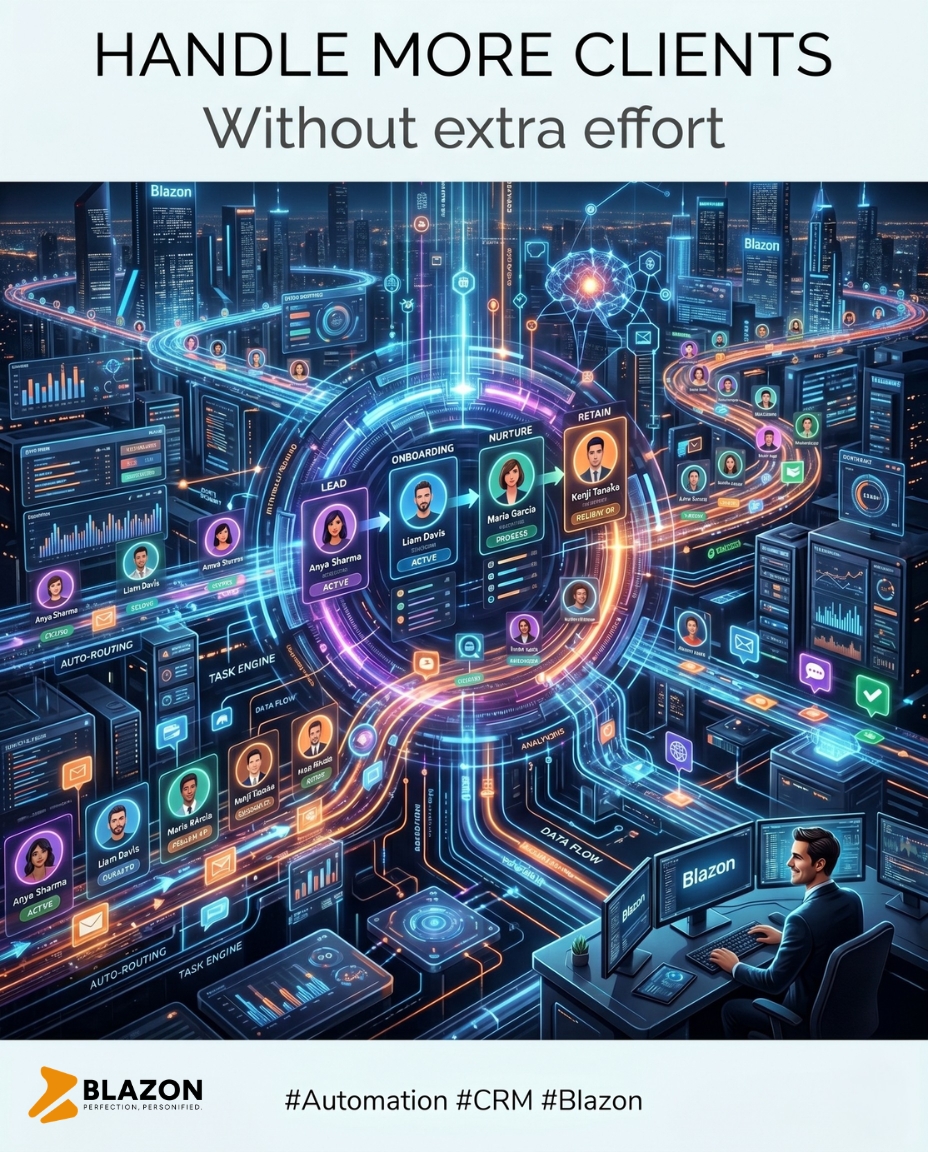 BlazonAppDevCbe's tweet photo. Handle more clients. Close more deals. Scale without burnout. 🚀
Blazon CRM automates your workflow so you can focus on growing your business.

📈 Smarter automation
⚡ Faster client onboarding
🤝 Better customer retention

🌐 Visit: https://t.co/7lwCyHhftf

#Automation #CRM https://t.co/cPQyM6OzQR