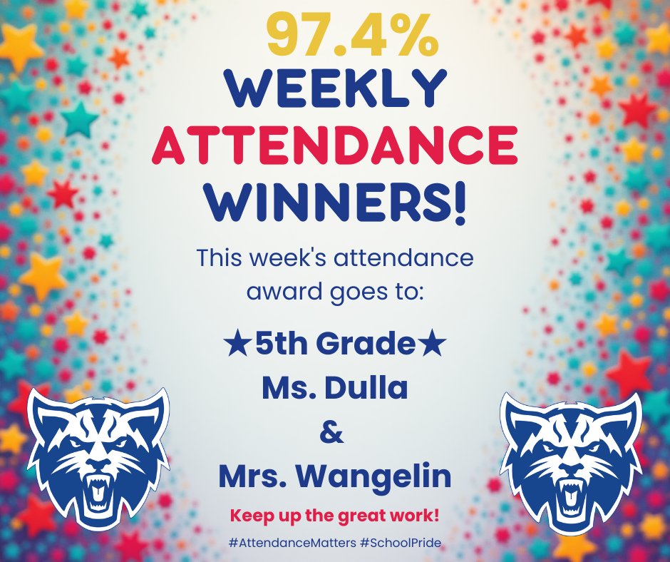 GalvaCUSD224's tweet photo. 5th Grade has reclaimed the Golden Attendance Cup! Another highly competitive week with Ms. Dulla and Mrs. Wangelin's classes coming out on top! #AttendanceMatters https://t.co/xci4u4qAl1