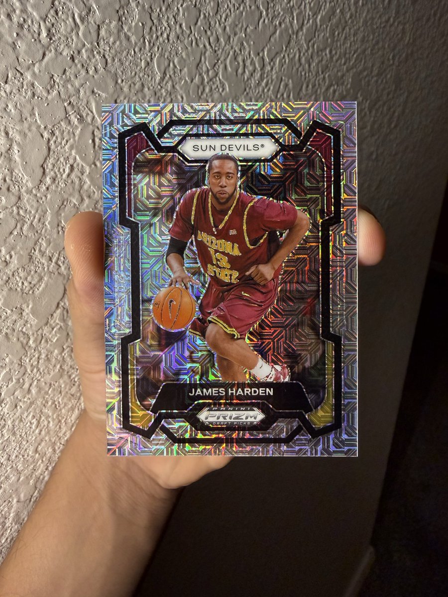 DonCards's tweet photo. James Harden ASU collection 🔱😈

Get it done tonight champ https://t.co/zbPaO0OKME
