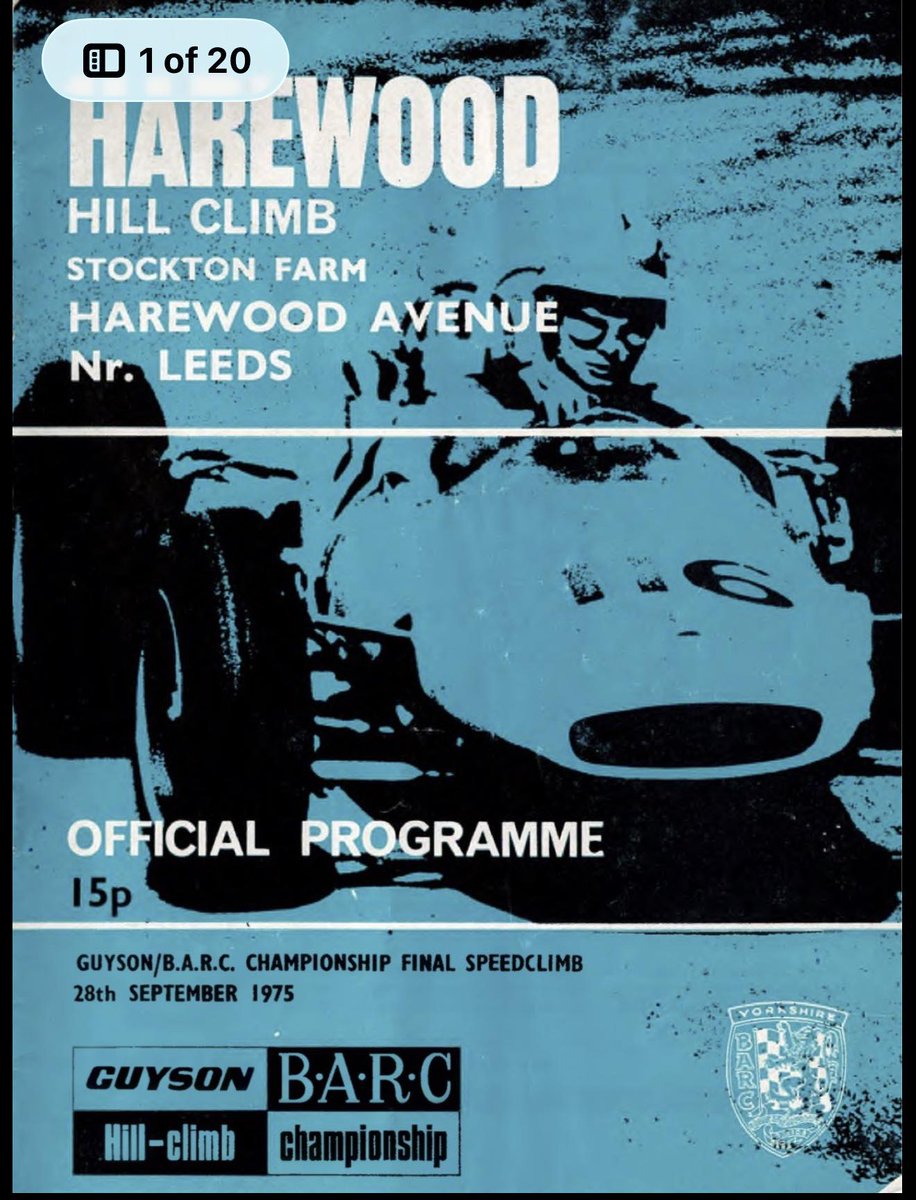 Speed__Bank's tweet photo. 28 Sep 1975 @harewoodhill Hillclimb https://t.co/lGpbITrbO7