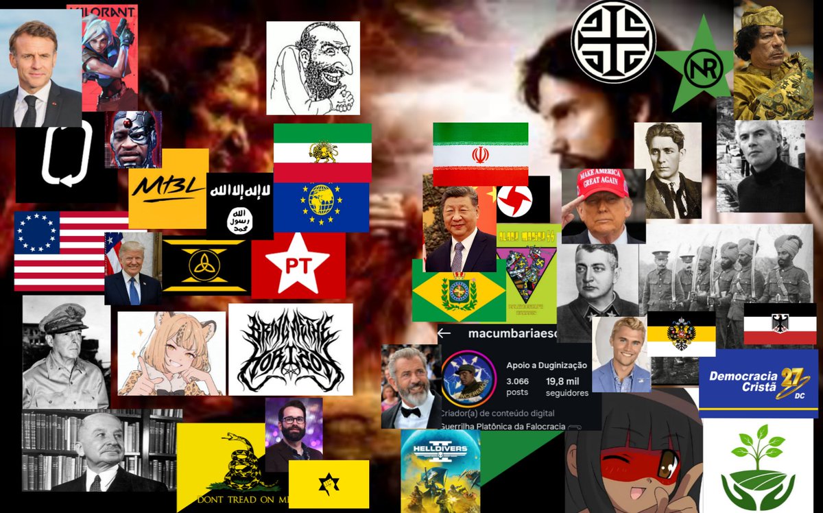 Macumbaria Esotérica - Apoio a Duginização tweet media
