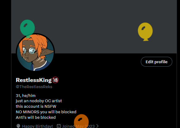 RestlessKing🔞 tweet media