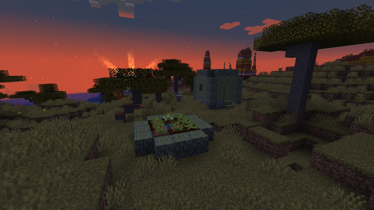 zinc_studios1's tweet photo. A few ingame images featuring ongoing progress for our new mod Essence of the Wild!. I hope you like it. (The sun change is not us, it's from a resourcepack)

Link in our bio for more info!

#minecraft #modding #modminecraft #blockbench https://t.co/wCFA1lfiFz