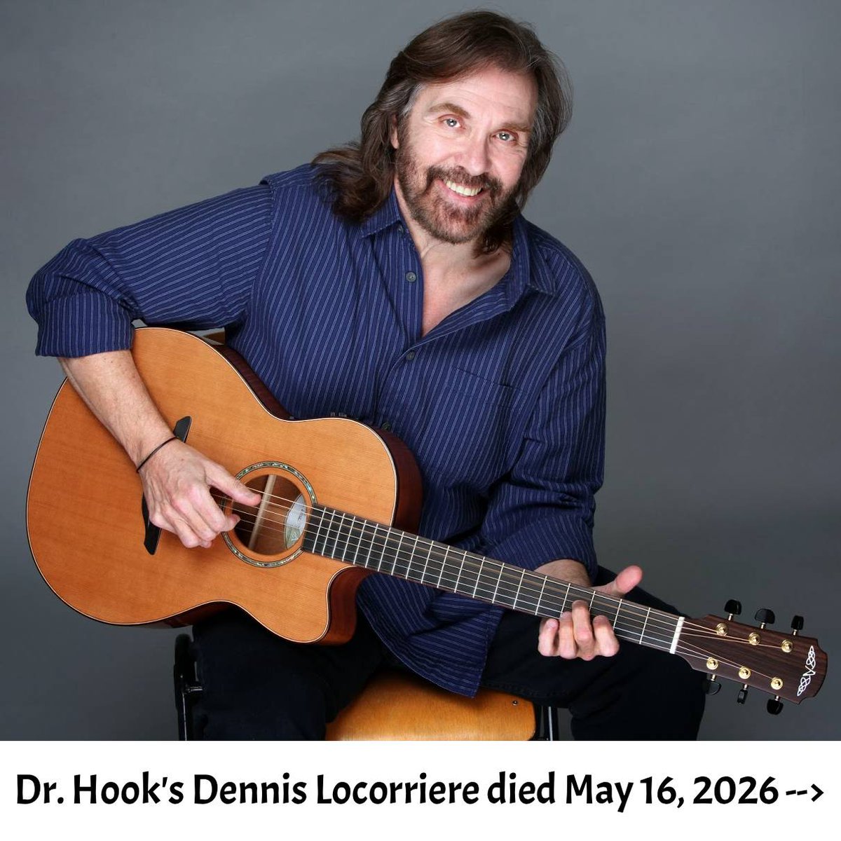 OracleLaura's tweet photo. Dr. Hook's Dennis Locorriere has died.

What's your favorite Dr. Hook song? Sexy Eyes? On The Cover of the Rolling Stone? Sylvia's Mother? When You're In Love With A Beautiful Woman? Or another?

#drhook #dennislocorriere #musicnews #music #news #songs #song #singer #psychic https://t.co/wnmzERWqqb