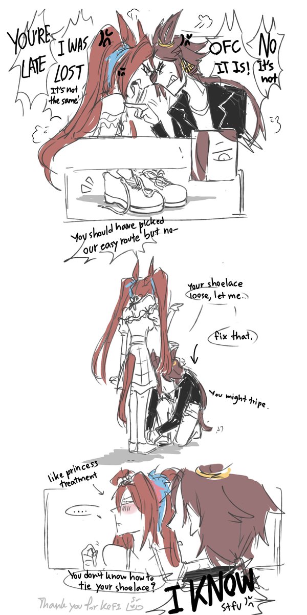 treker402's tweet photo. [KOFI REQUEST]
Come get ur horse u silly @kyzoluxray 

#umamusumepretttyderby https://t.co/AF4qJaEkEh