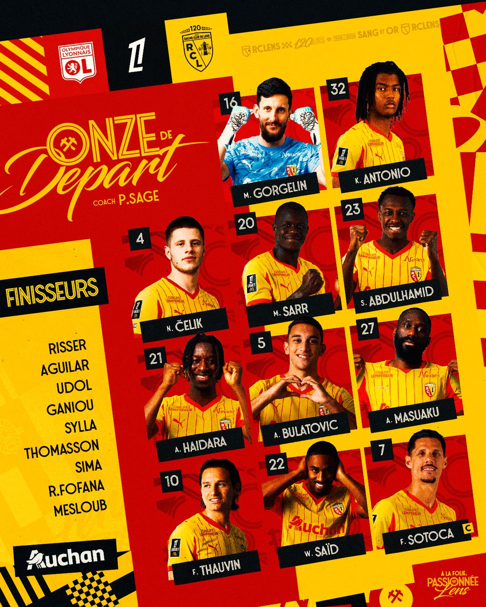 Racing Club de Lens tweet media