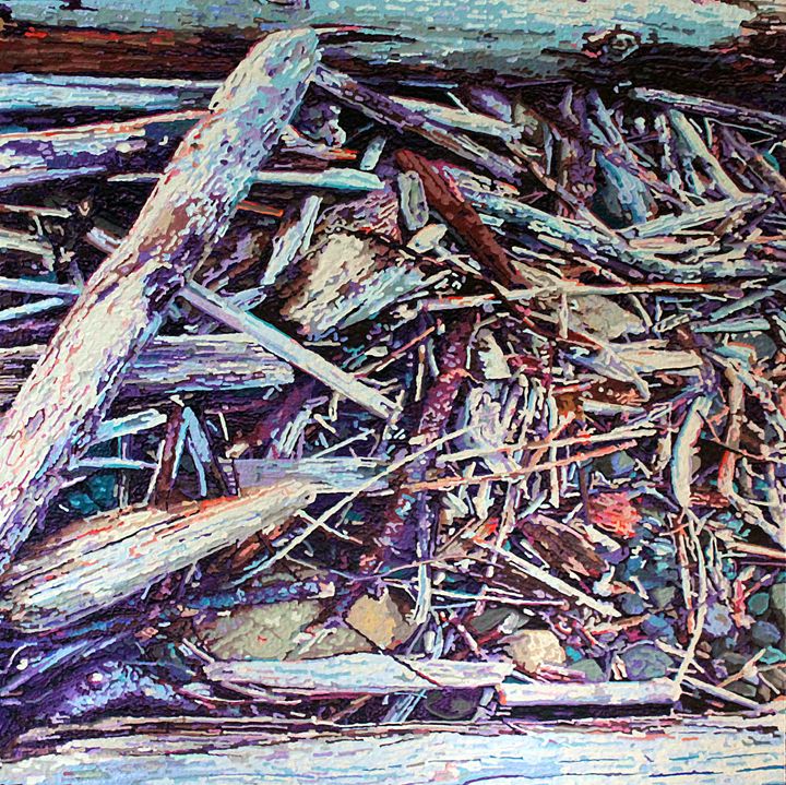gregnavratilart's tweet photo. Art of the Day! "Beach Obstacles 2". Buy at: https://t.co/b0KI6Av5y5 https://t.co/4qPOQltad2
