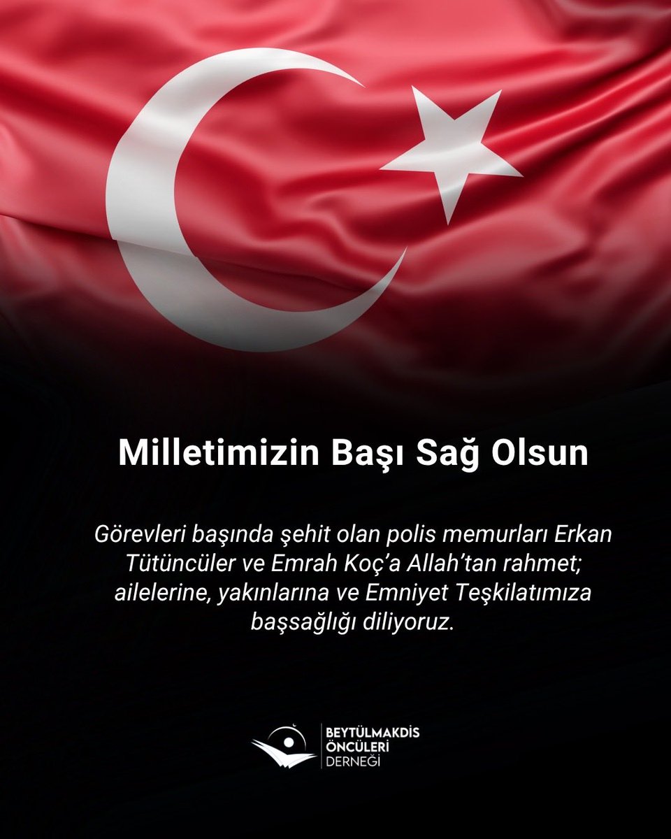 Beytülmakdis Öncüleri Derneği tweet media