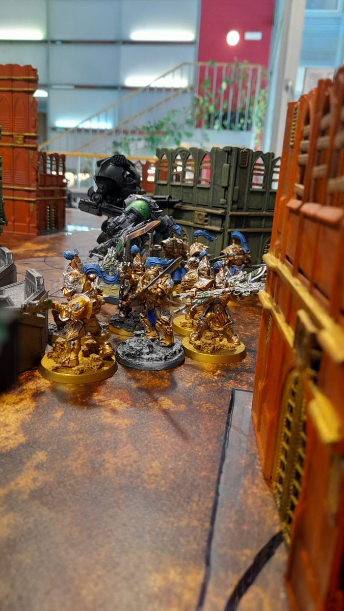 CTemplados's tweet photo. Gran sábado de hobby en la sede de Caballeros Templados con nuestro torneo de Warhammer 40,000 ⚔️
Muy buena participación, partidas increíbles y un ambiente espectacular durante toda la jornada.
Gracias a tod@s y a nuestros colaboradores por su participación. https://t.co/X5AV1ocRgM