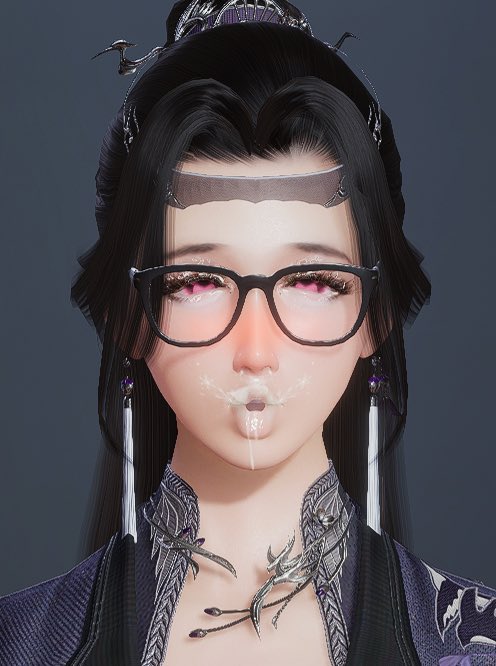 Ruorimo's tweet photo. 修了一下之前的捏脸，满意 https://t.co/Ycf1Nz1Kzy