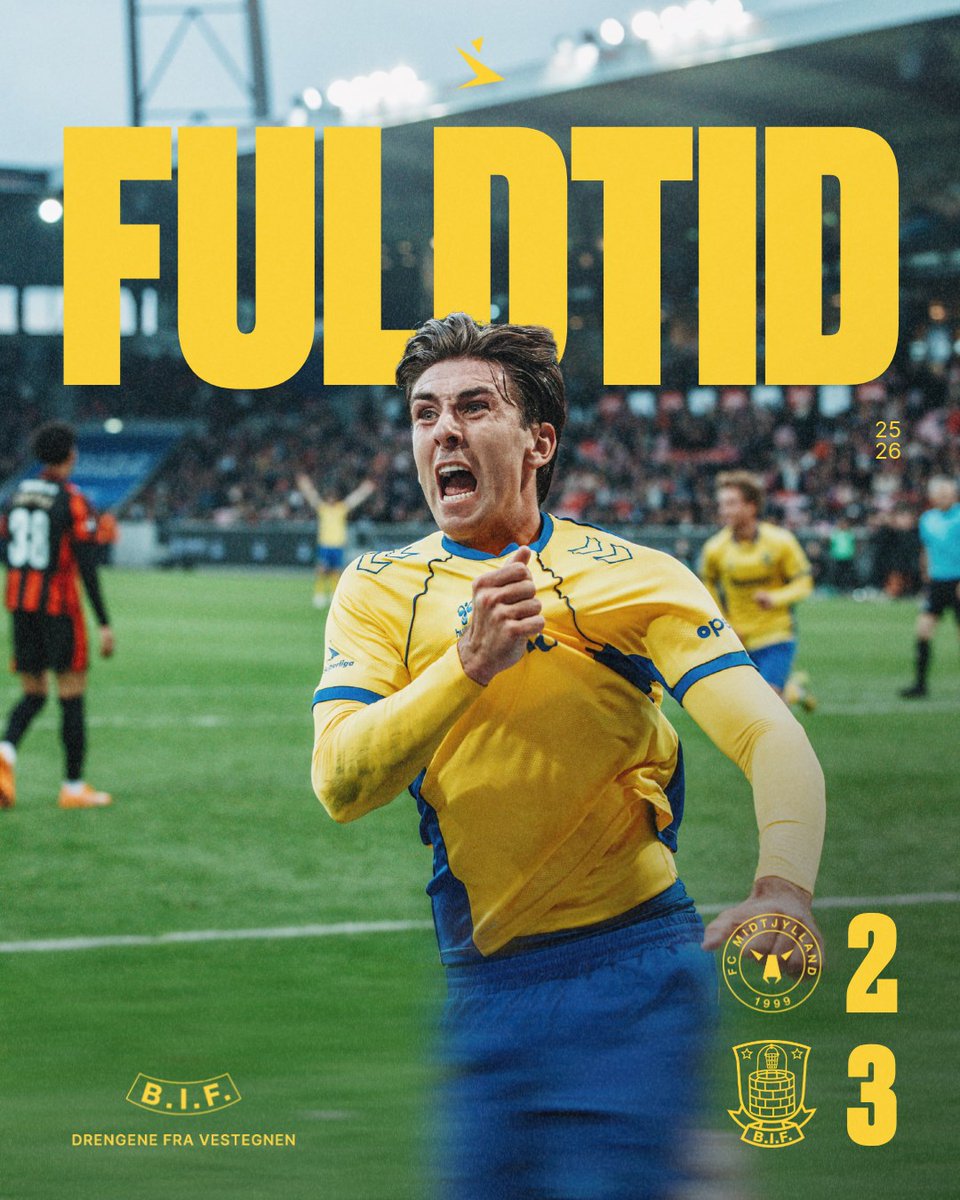 BrondbyIF's tweet photo. 𝗖𝗢𝗠𝗘𝗕𝗔𝗖𝗞𝗦𝗘𝗝𝗥 💛💙 https://t.co/m5dmBQrvw4