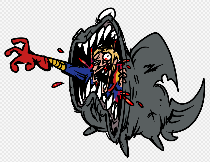 waweezer's tweet photo. a friend asked me to draw daddy shark eating homelander some time ago https://t.co/exnyNYREfC