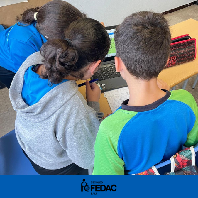 FEDACSalt's tweet photo. El treball cooperatiu ens ensenya que l'èxit del grup depèn del compromís de cadascú. 🤝 Cooperant a l'aula, els nostres alumnes aprenen empatia, responsabilitat i respecte per la diversitat de talents. Un aprenentatge clau per a la vida! 🚀✨

@escolesfedac #TreballCooperatiu https://t.co/D98Ot5vaAS