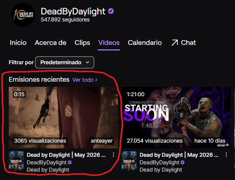 Dead by Daylight Info Es tweet media