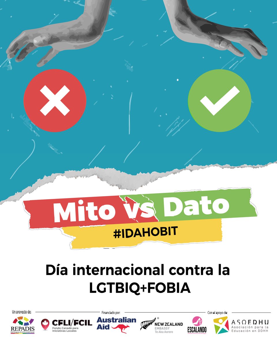 repadispy's tweet photo. 🌈 17 de mayo | Día Internacional contra la LGBTIQ+fobia
La democracia no se construye excluyendo.
Se fortalece cuando todas las personas pueden vivir con libertad, dignidad y derechos. https://t.co/XNhxgfDrLz
