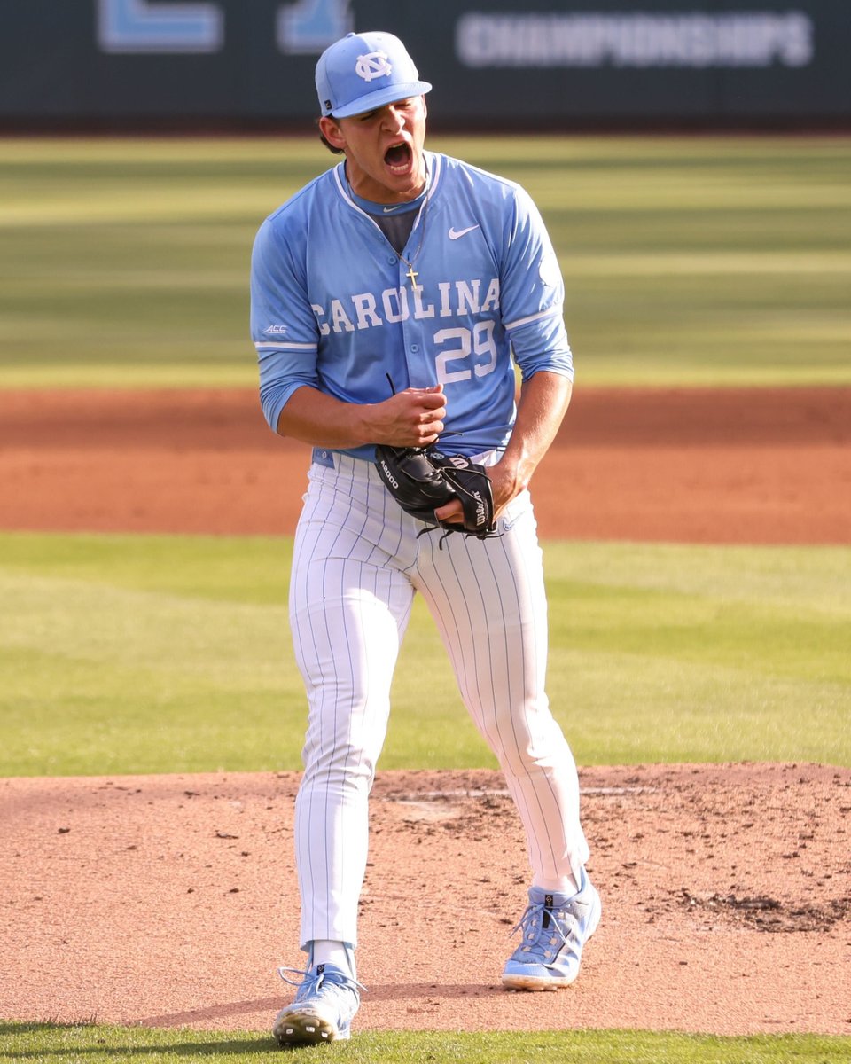 patjames24's tweet photo. .@DiamondHeels' regular season by the numbers:

– 43 wins, most since recording 44 in 2017
– 22 ACC wins, tied for second most in school history
 – 9 ACC series wins, most since going 10-for-10 in '17
– 14 road wins, most since posting 14 in '12
– .825 road Win%, best since 1934 https://t.co/SAEfijBq5V
