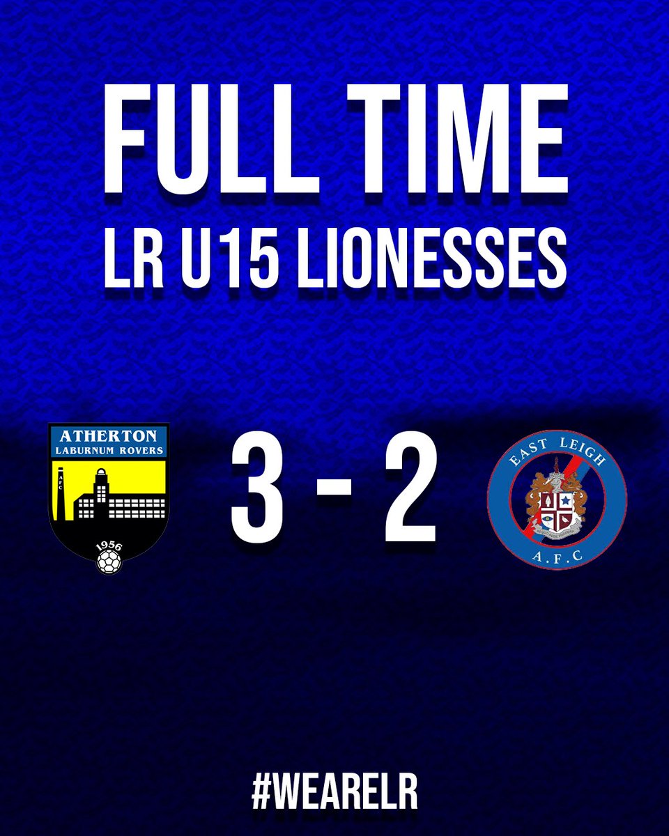ALRLadies's tweet photo. 🦁𝗨𝟭𝟱 𝗟𝗶𝗼𝗻𝗲𝘀𝘀𝗲𝘀

Another brilliant win for our Lionesses, beating East Leigh 3-2 at home!

#WeAreLR / @ALRAcademy https://t.co/ujCYNj7MRb