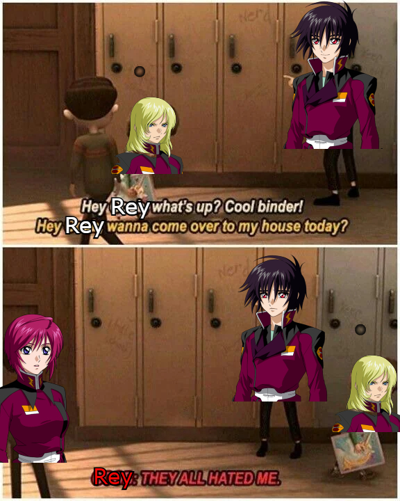 AEUG_Archives's tweet photo. Misremembering the plot of Seed Destiny. https://t.co/a14h1lgfsK