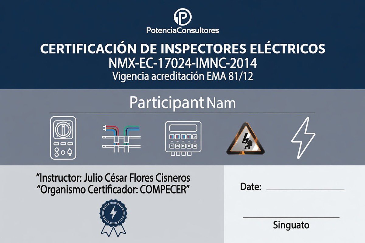 DREIREICH's tweet photo. โ INSCRรBETE HOY MISMO O SIGUE VIENDO COMO OTROS AVANZAN โ
https://t.co/1K1N7YBXSh
โก #InspectorElectrico #CertificacionElectrica #SeguridadElectrica #ElectricistasPro #COMPECER #PotenciaConsultores #NMX #GanaMasDinero https://t.co/QB3sL9sTDE