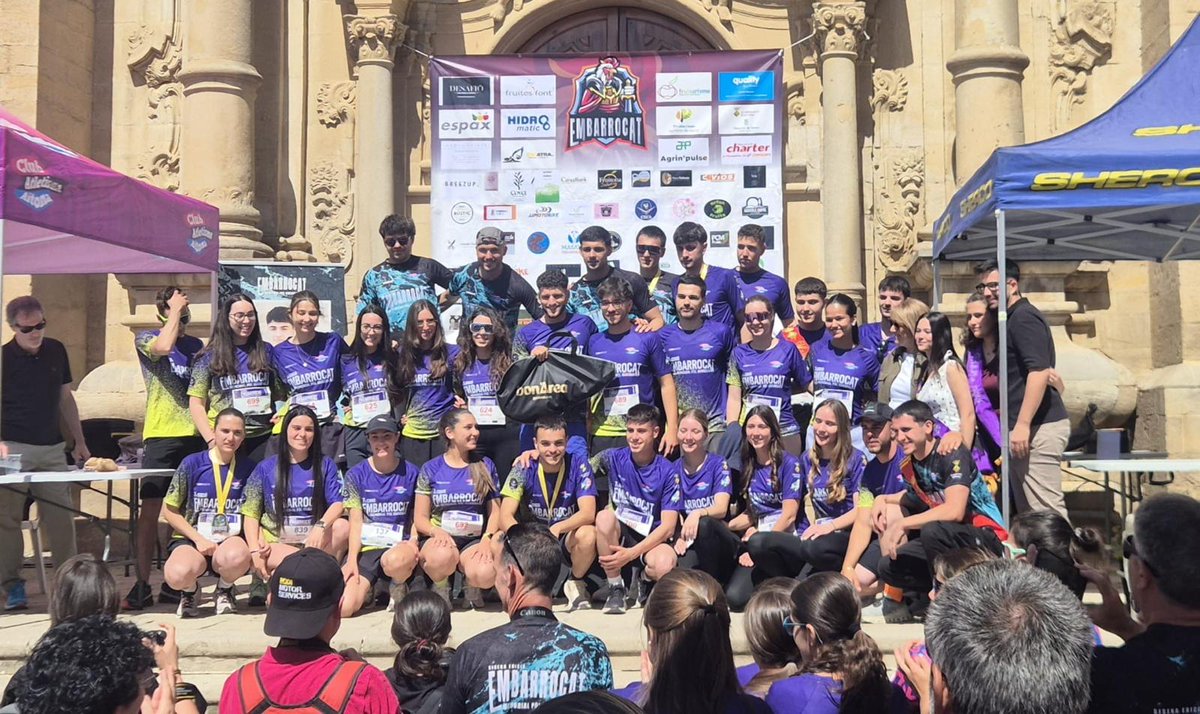 ITER5's tweet photo. 📣 Aquest cap de setmana s'han disputat la Embarrocat i la Claver Natura. Roc Bellostas i Emma Carreras han guanyat en 10K i Eva Piñol i Josep A. Gardeñes en 5K. En la Claver Natura Luis Miguel Cor i Deli lglesias han guanyat en la 10K Albert Marsol i Sheila Rodríguez en la 5K. https://t.co/K6u5xvpJCn