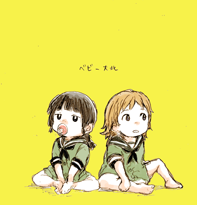 北上(艦これ) 「あらやだかわいい…(10年以上前の過去絵)」|うざきたかまる🍳万能職⑥巻発売中！のイラスト
