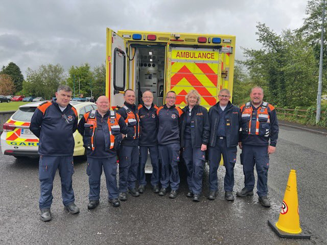 civildmayo's tweet photo. Another busy weekend for our Volunteers providing #MedicalSupport to the River Moy 1/2 Marathon yesterday in Ballina and @RelayForLife in Castlebar today taking over from our friends in @OrderofMaltaIRL #Castlebar 

#VolunteerWork #WhenNeeded 🚑🤝

@CivilDefenceIRL @MayoCoCo https://t.co/6isoazGHWL