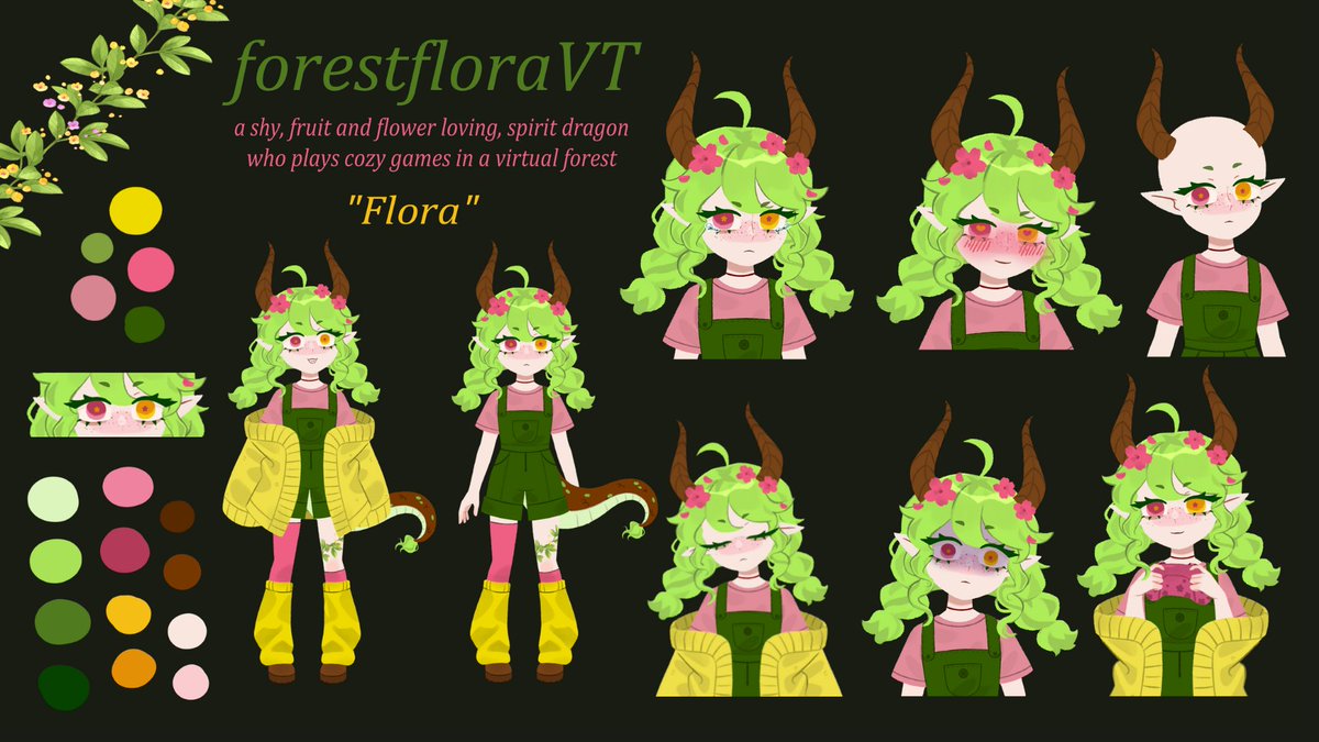 🐉 flora 🌺 forest dragon 🌲 tweet media