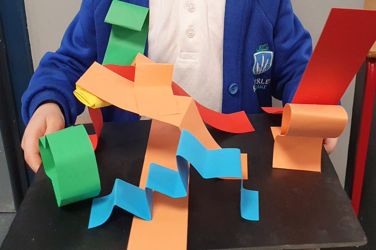 RiverleyPrimary's tweet photo. Year 1 turned paper into beautiful sculptures in art this week. With paper folding, twisting and imagination. Every sculpture portrayed the different personality of the sculptor. #HighAchievement #Art https://t.co/Z4pRE7Xmrn