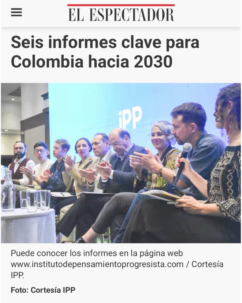 PizarroMariaJo's tweet photo. A pocos meses de que culmine el 1er gobierno progresista de Colombia, el @InsPenPro presentó seis estudios estratégicos sobre los avances del gobierno del pdte @petrogustavo y los grandes desafíos del país hacia el 2030.  https://t.co/mAyaoNVNGg https://t.co/bEDQ371Pvk