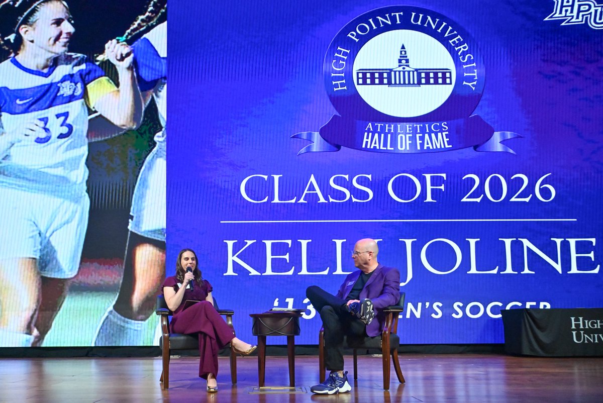 hpu_wsoc's tweet photo. Congratulations to Kelli Joline (‘13) on being the newest women’s soccer player inducted into the HPU Athletics Hall of Fame as a member of the Class of 2026! ⚽️🌟 

#GoHPU https://t.co/rSBp7vZabV