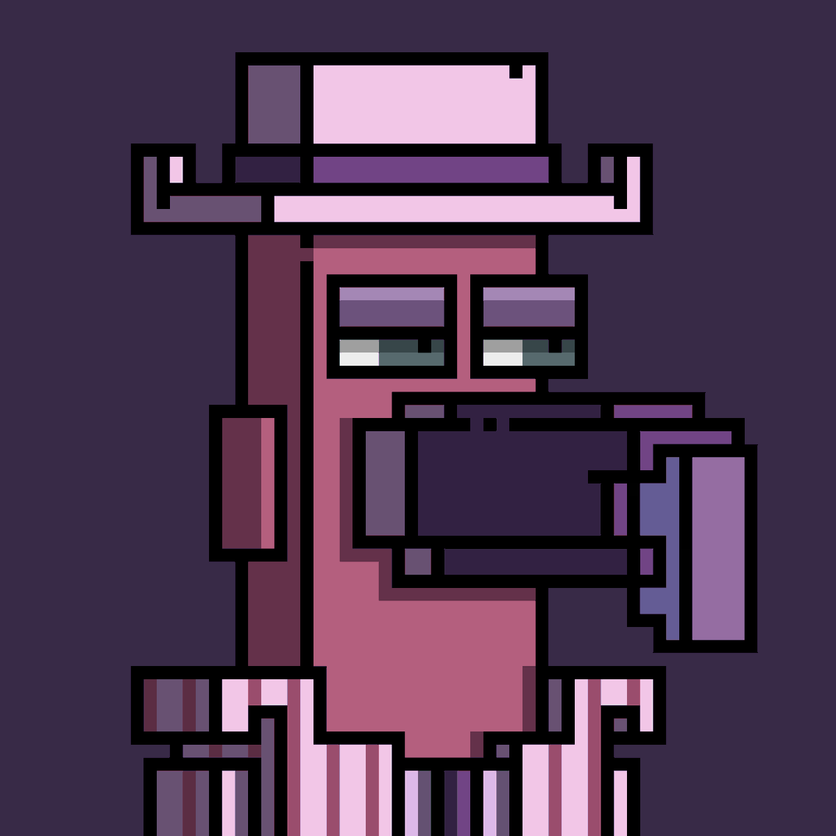 McHexleyOG's tweet photo. Love the beaks by @DKashtalyan 
So here is my naive neo brutalist pixel block beak🙂

@thebeaksart https://t.co/3KGrxnD4Hs