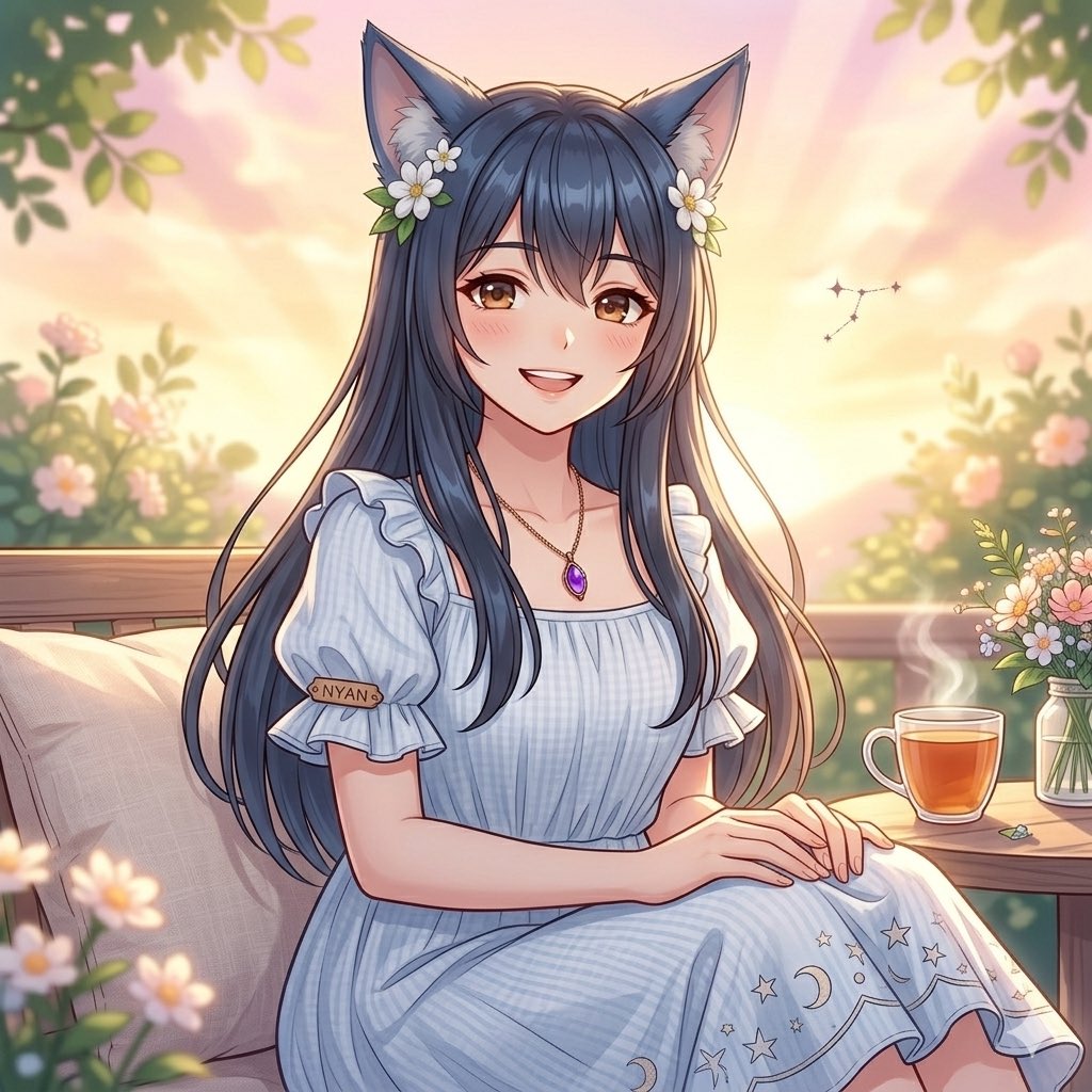 おはニャン😻🐾 今週もよろしくお願いします🌸🌷🪷