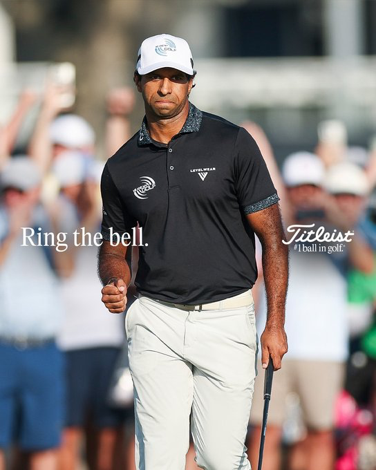 TitleistCA's tweet photo. Rai to the top.

In total control of every shot with his #ProV1, Aaron Rai plays his final 10 holes in 6 under par to win the @PGAChampionship.

#1ballingolf https://t.co/6NC31JFhTU