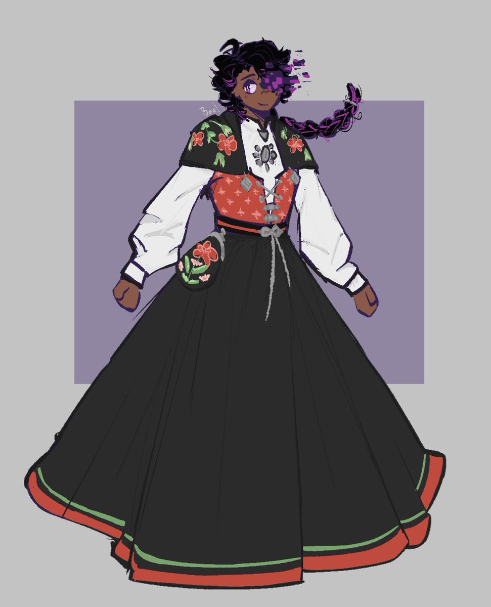 Boo_B0OM's tweet photo. Cucurucho Land!! Purgatory 2 announcement!! On my country’s national day?!??

To celebrate here’s Ashswag in Norway’s national dress🇳🇴🎉
#ashswagfanart https://t.co/XvjCn2UbyV