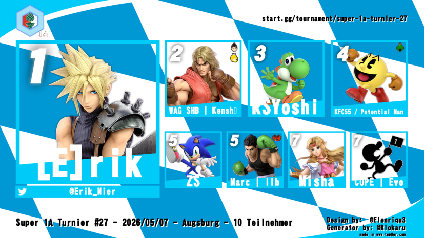 Augsburg Smash Bros tweet media