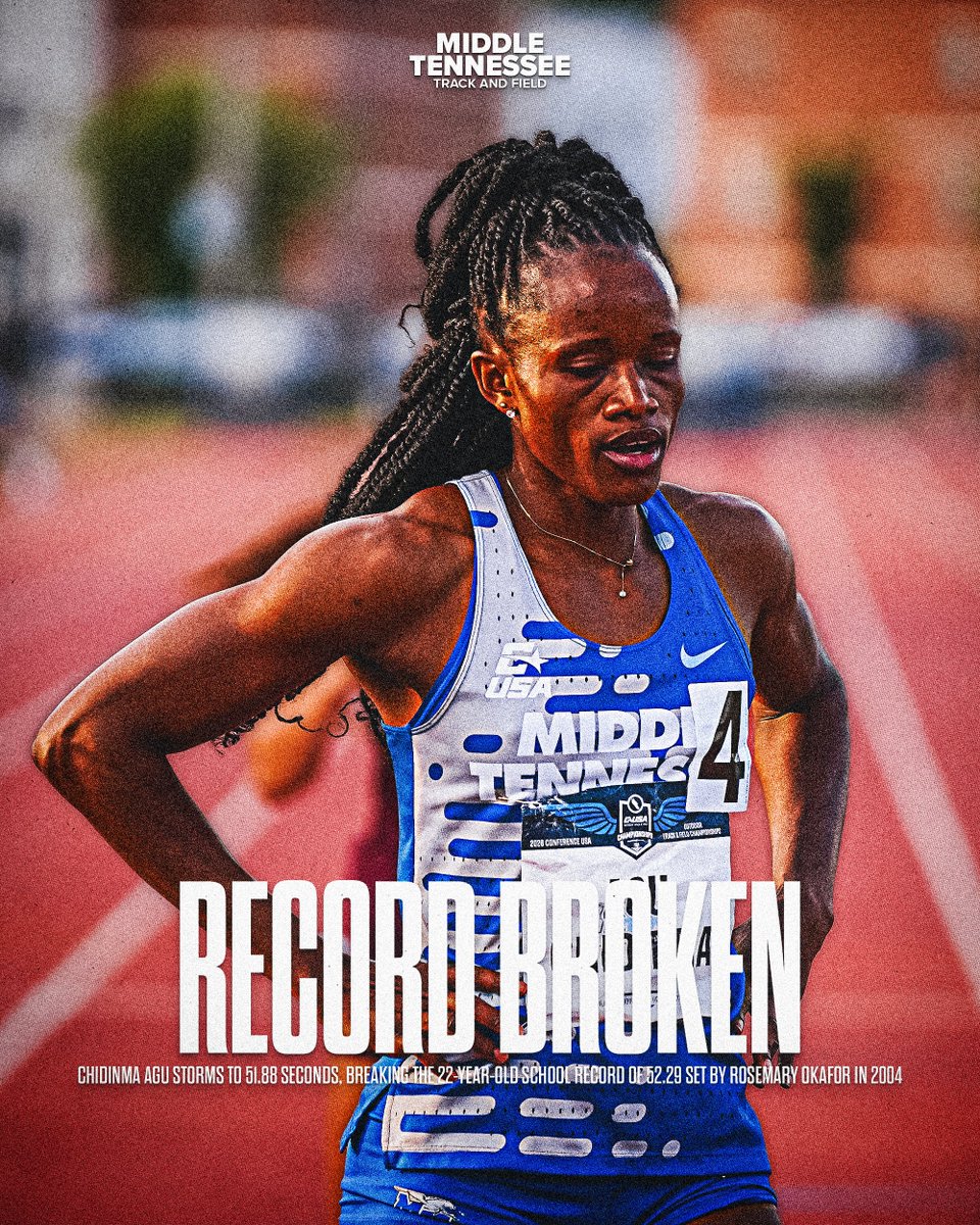 Middle Tennessee XC/Track & Field tweet media